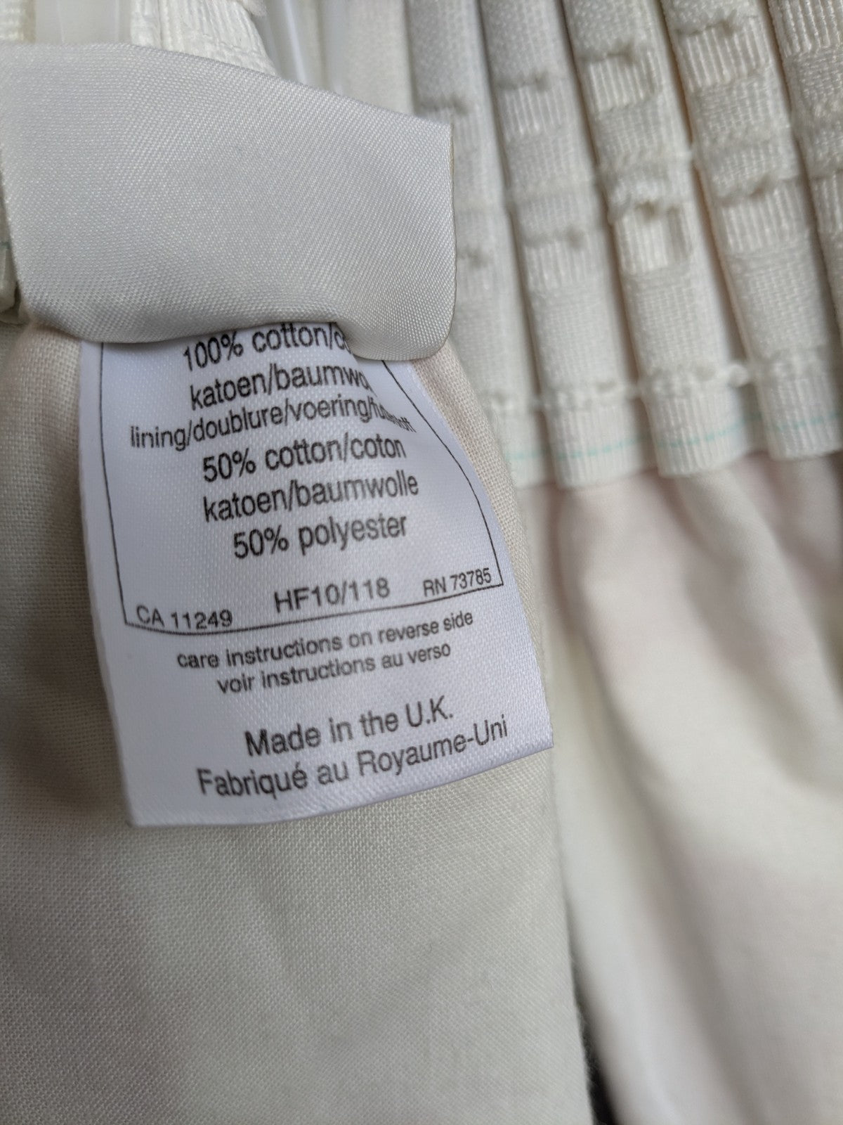 Laura Ashley Single Curtain W88 x L71 in / 226 x 182cm Bright Red Floral Lined