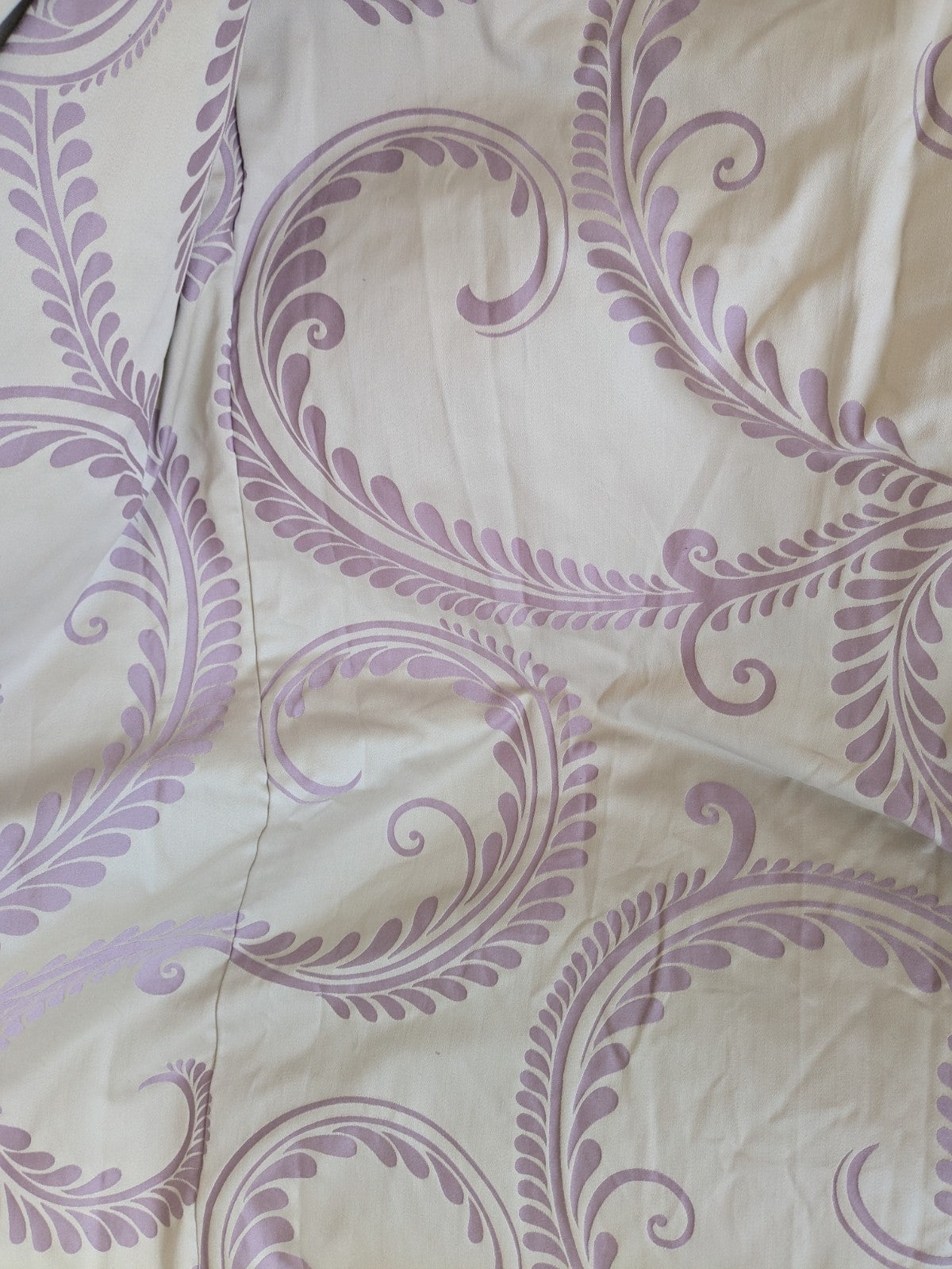 Laura Ashley Single Marchmont Curtain W 128 x D 72 in Lilac Silver READ DESC.