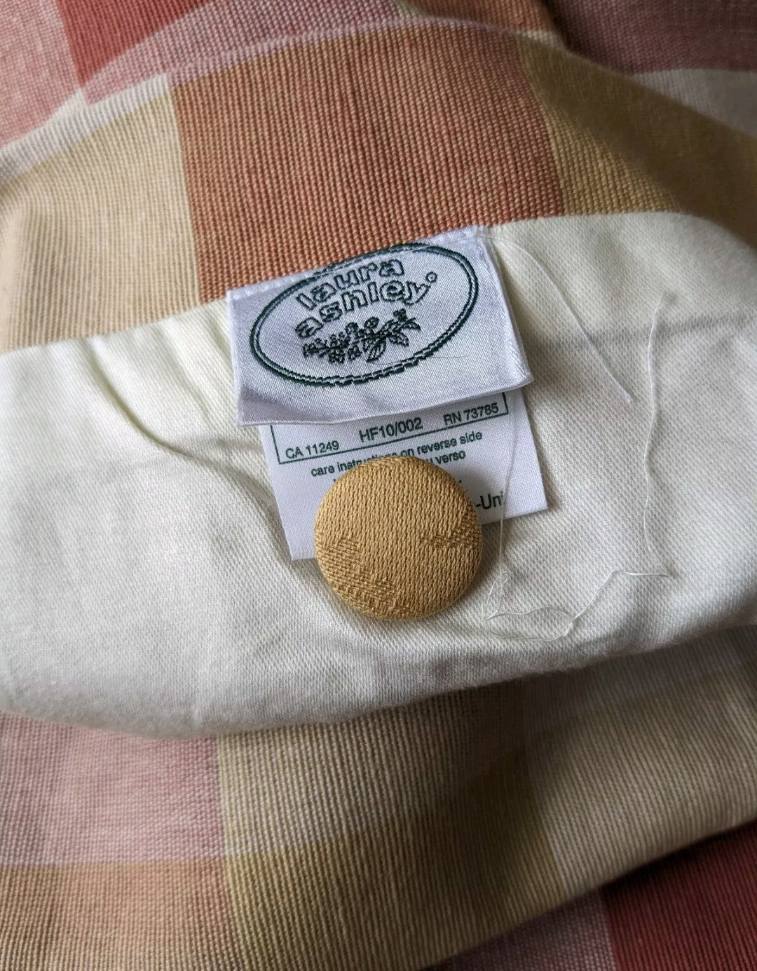 Laura Ashley Curtains W98 x L54 inches Tab Top Country Cottage Extra Wide Check 