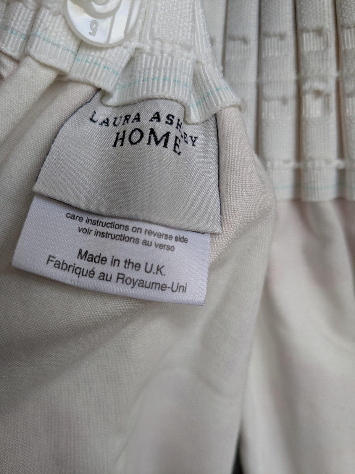 Laura Ashley Single Curtain W88 x L71 in / 226 x 182cm Bright Red Floral Lined