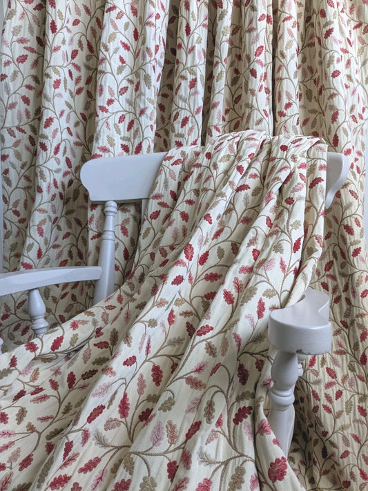 Dunelm Heritage Collection Glava Curtains W76 x D72 in Pencil Pleat Fully Lined