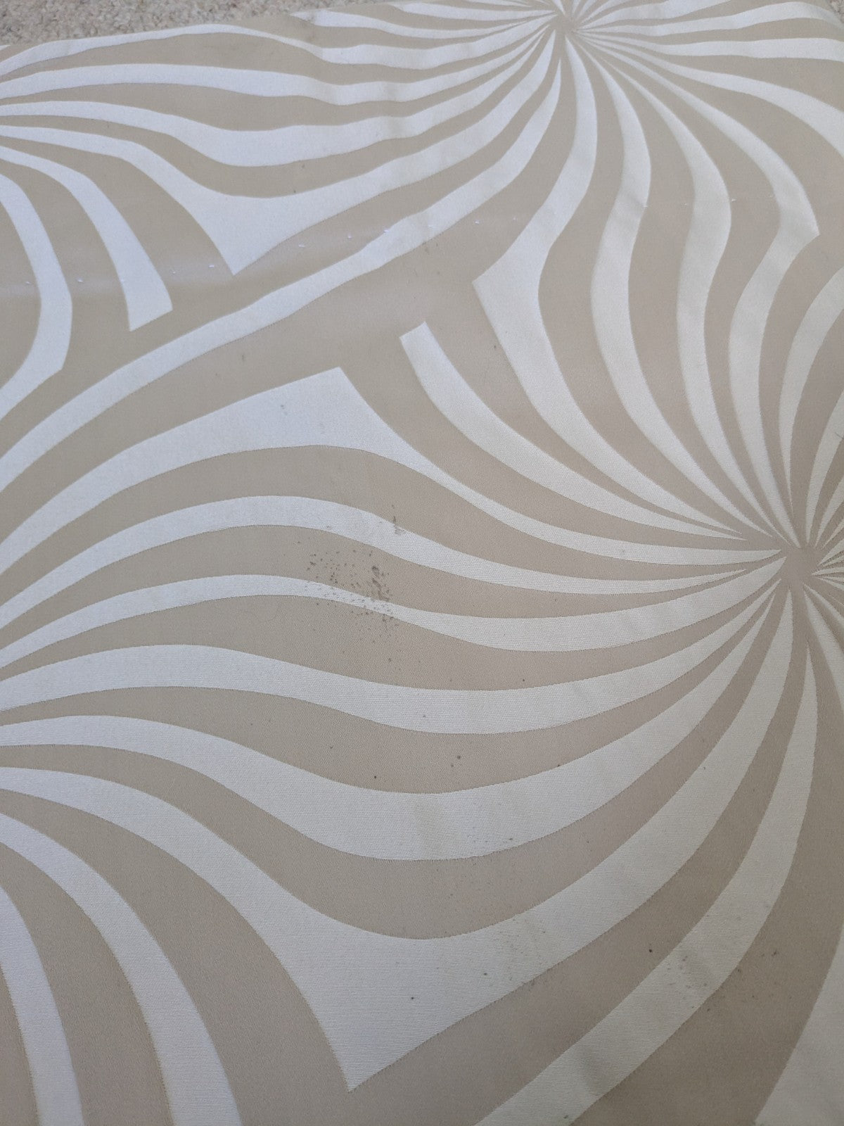 Laura Ashley Curtains W129 x L224 cm Beige Greige Curzon Lined Long Thick