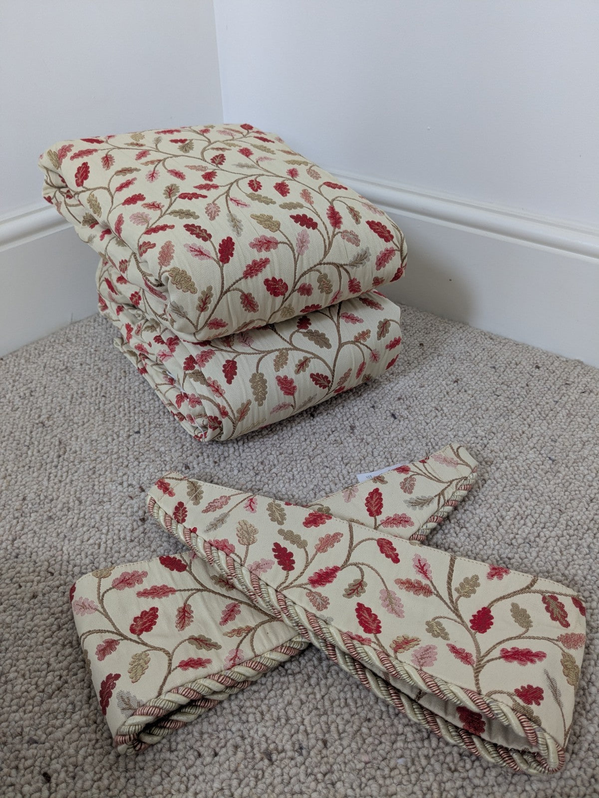 Dunelm Heritage Collection Glava Curtains W132xD182 cm Pencil Pleat Fully Lined