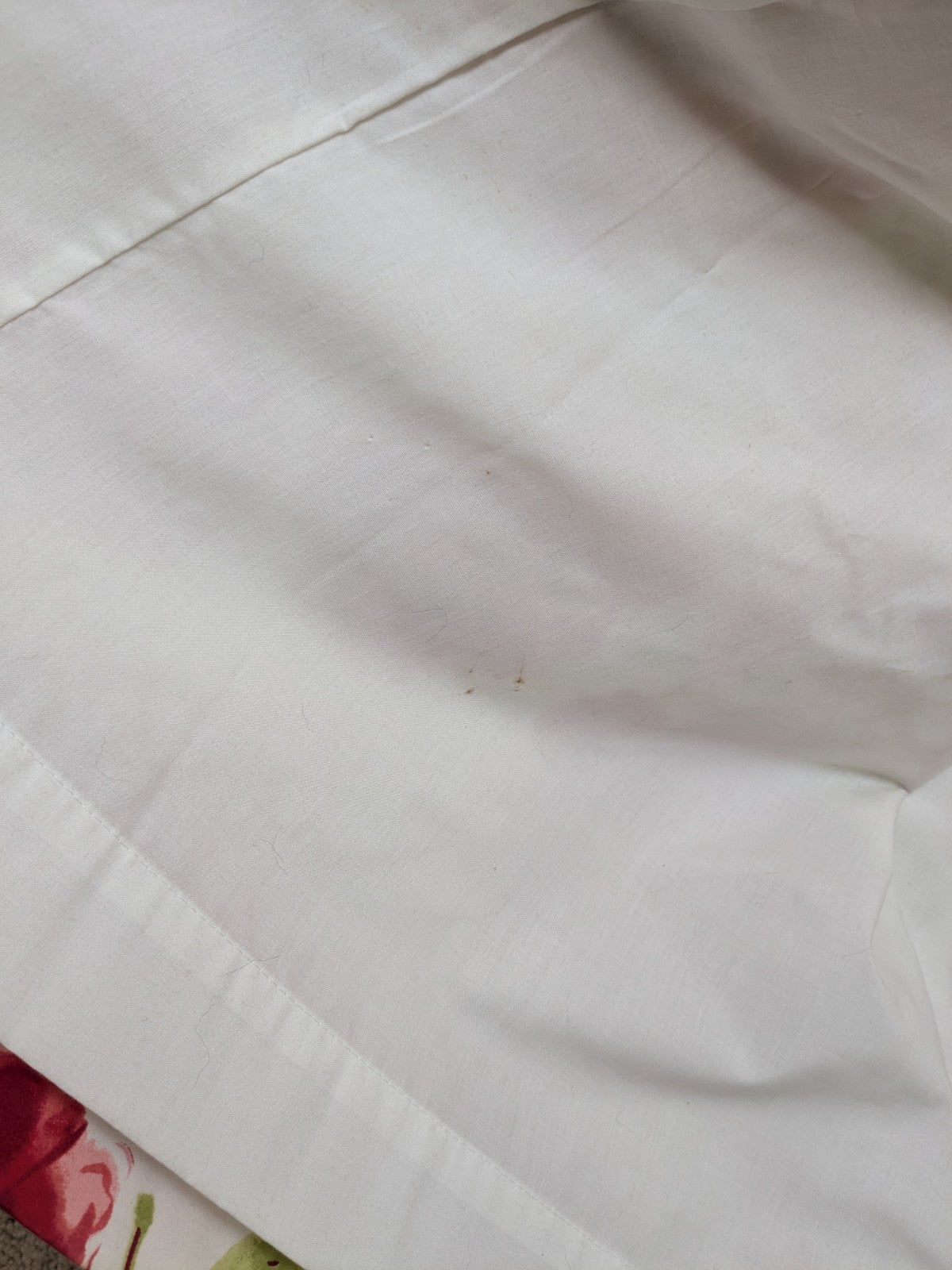 Laura Ashley Single Curtain W88 x L71 in / 226 x 182cm Bright Red Floral Lined