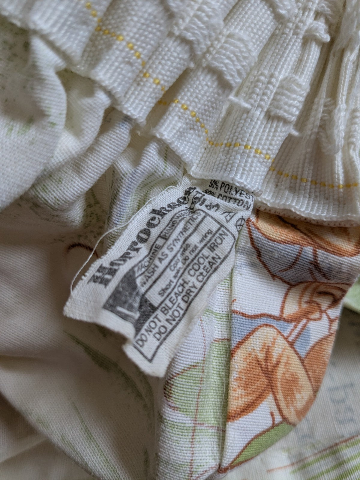 Horrockses Vintage Curtains Beatrix  Potter Fox & Jemima Puddleduck W66 x L51 in