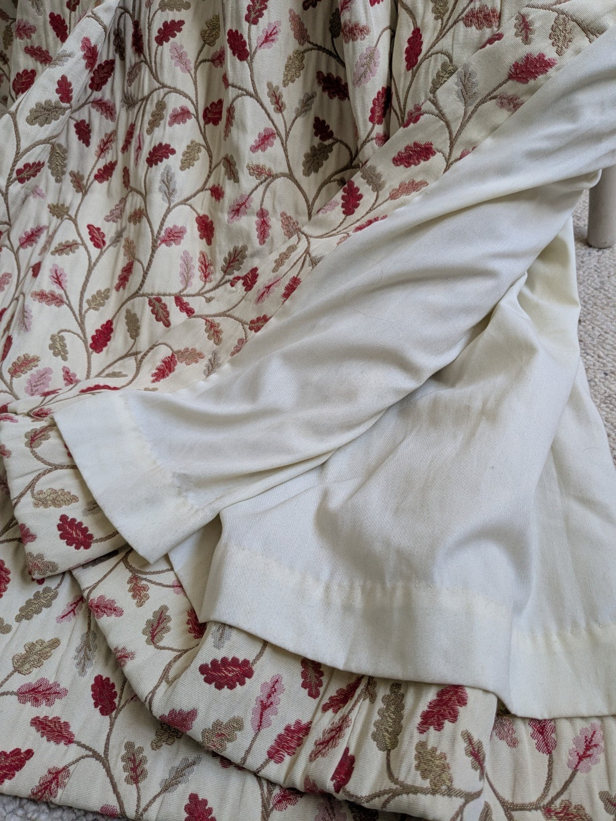 Dunelm Heritage Collection Glava Curtains W132xD182 cm Pencil Pleat Fully Lined