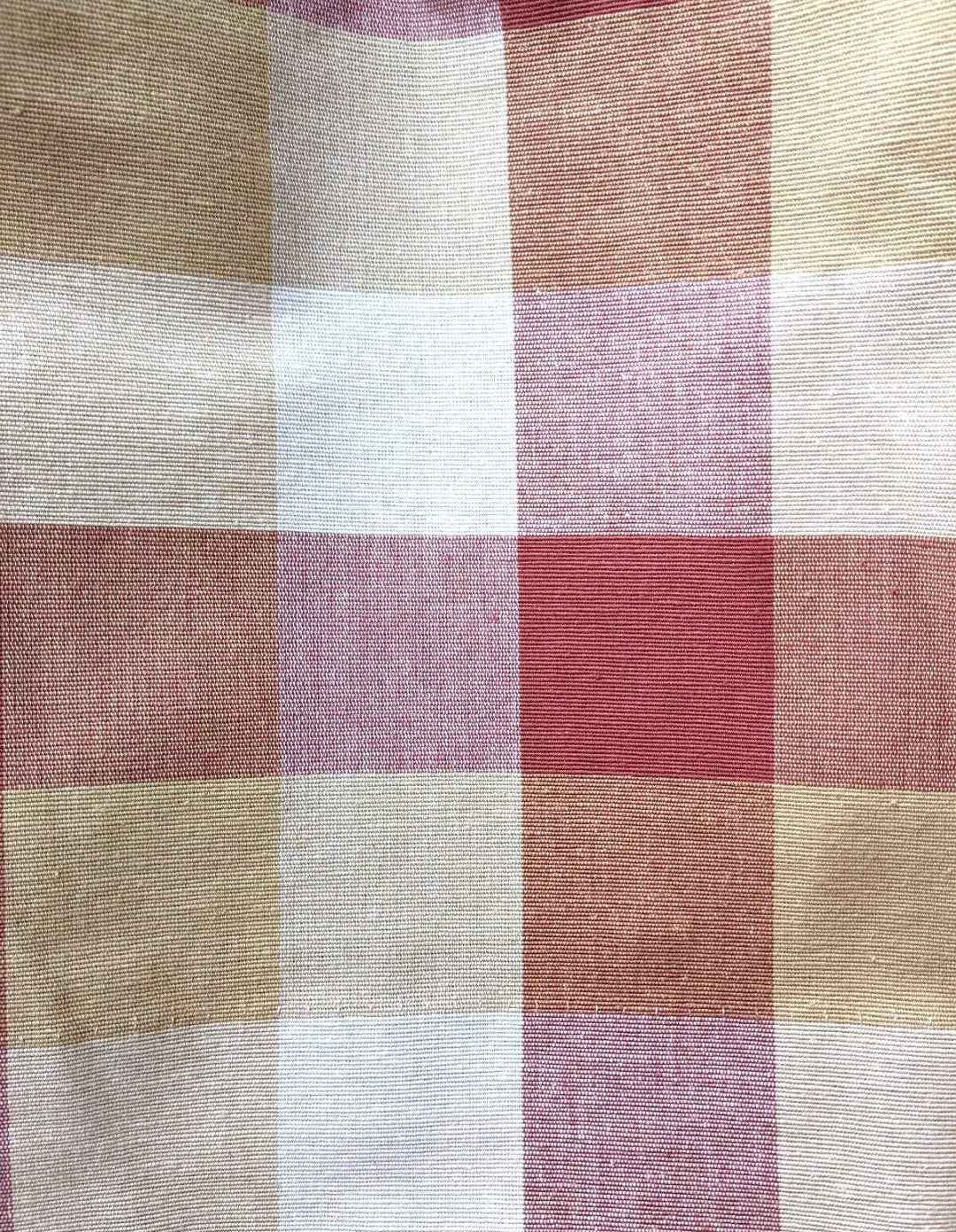 Laura Ashley Curtains W98 x L54 inches Tab Top Country Cottage Extra Wide Check 