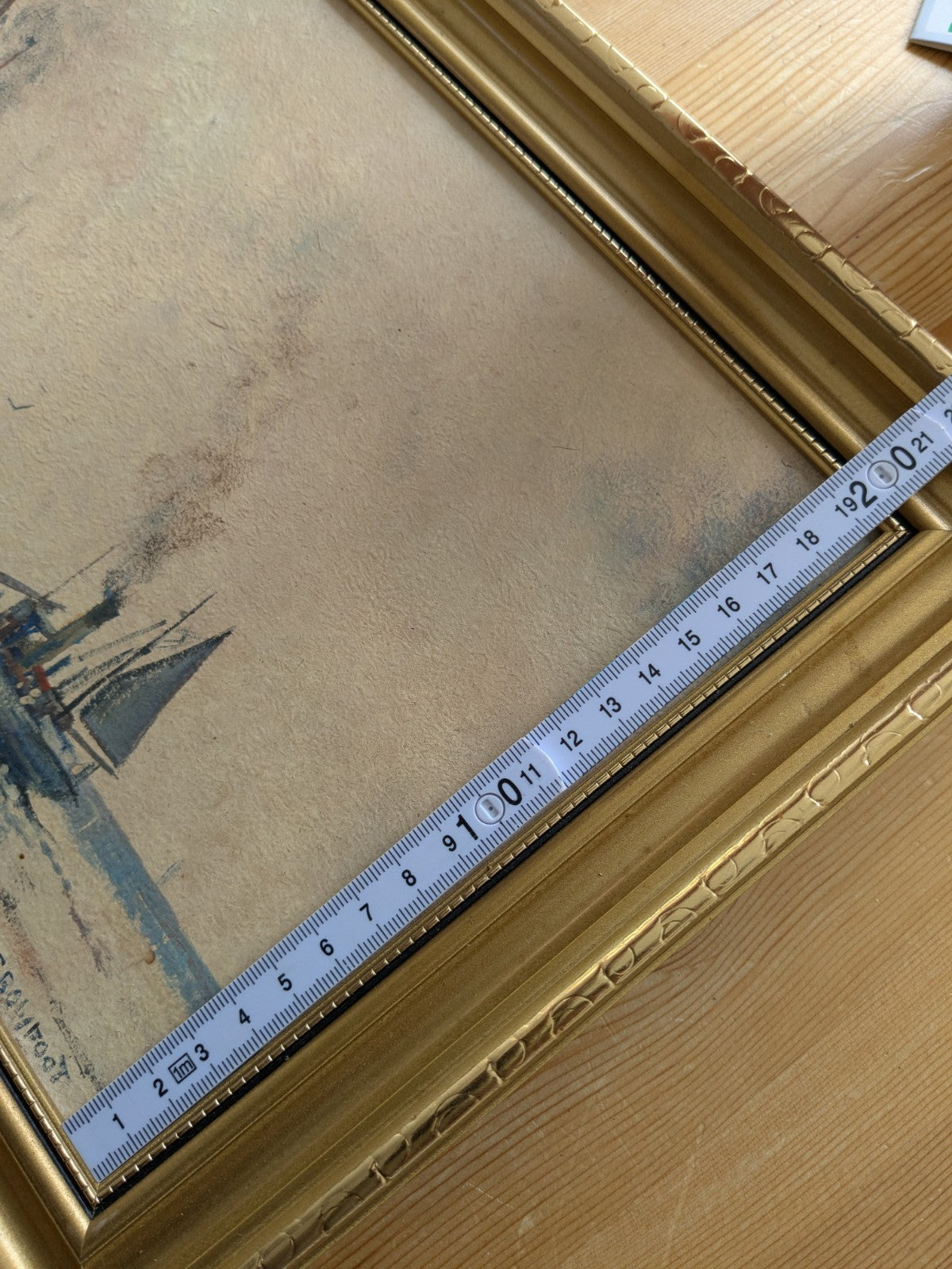 Joe Crowfoot  - Lowestoft Drifter Our Allies Framed Fishing Boat READ DESCRIPTIO