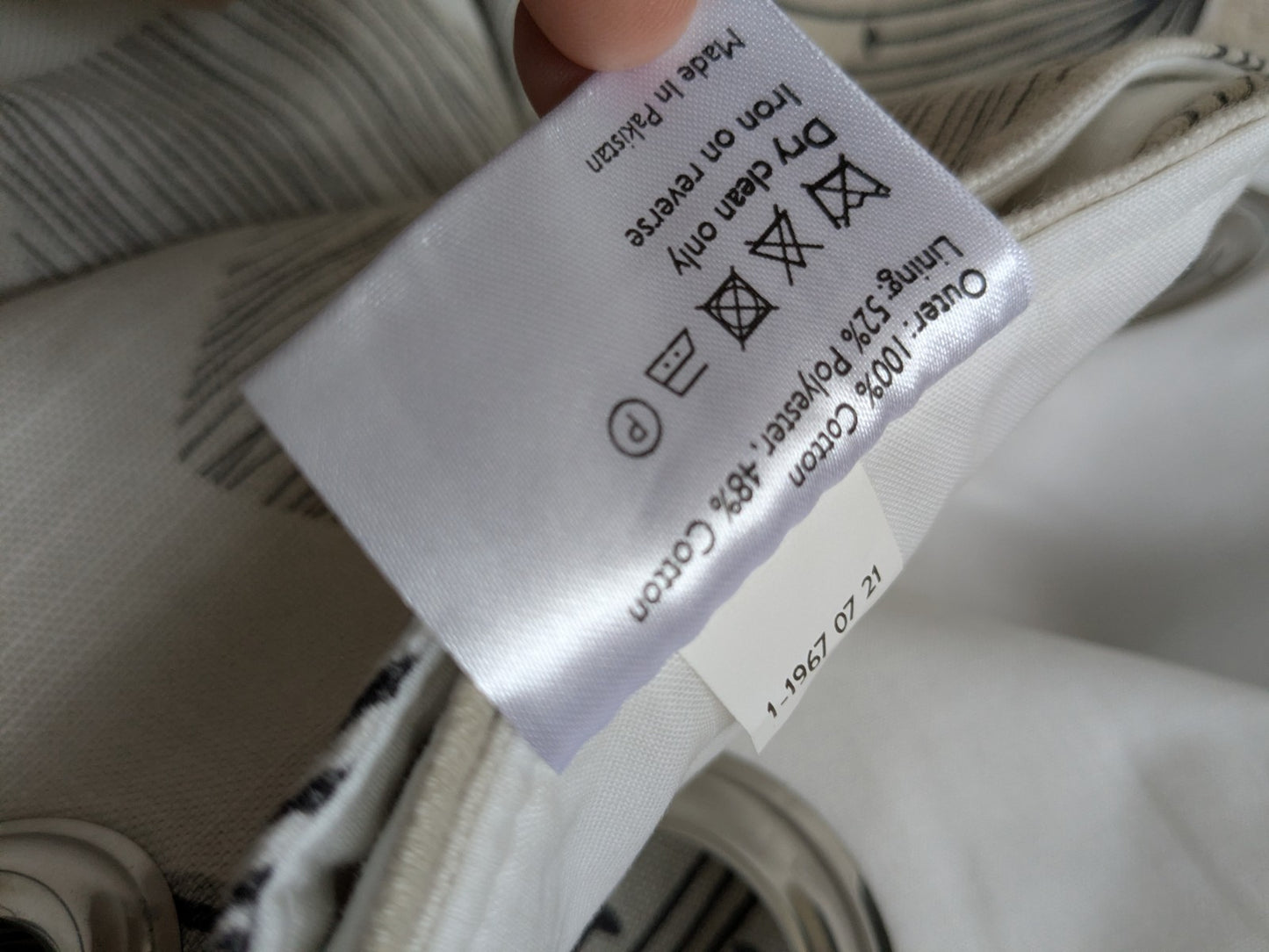 Sanderson Curtains W168 x L210 cm Dandelion Clocks Beige Eyelet Long