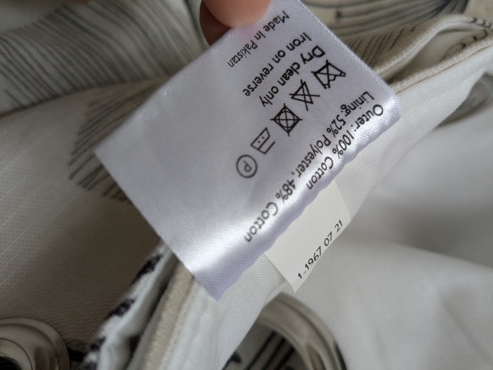 Sanderson Curtains W168 x L210 cm Dandelion Clocks Beige Eyelet Long