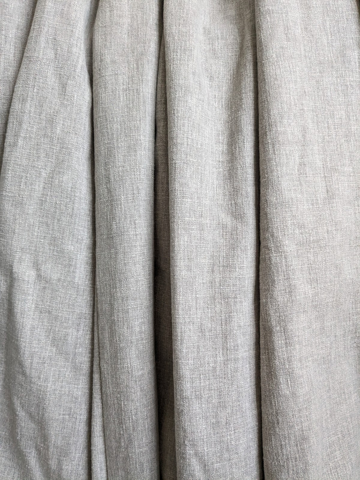 John Lewis MTM Curtains W150 x L156 cm Beige Fawn Blackout Pinch Pleat 